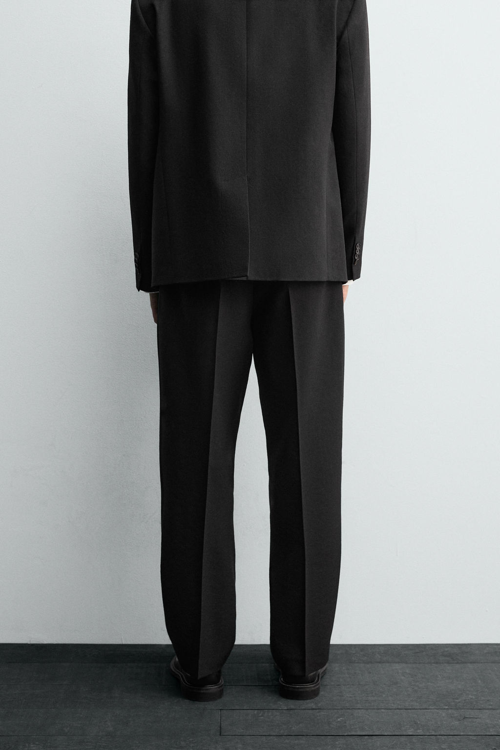 100% WOOL SUIT TROUSERS - Zara фото 3