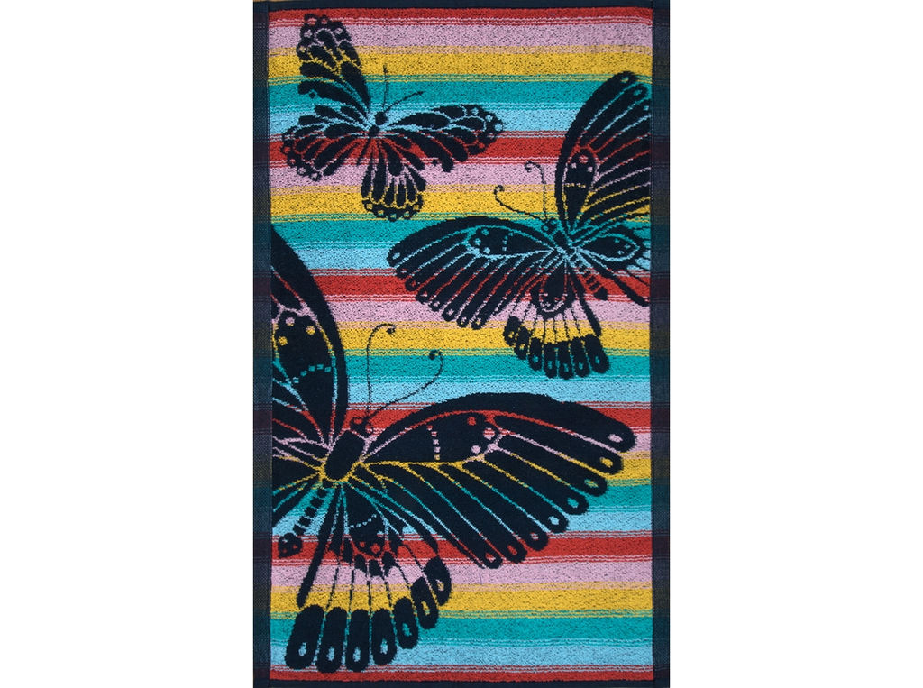 Полотенце махровое 6с104.411ж1 Бархатный сезон (т.радужка) 67х40см