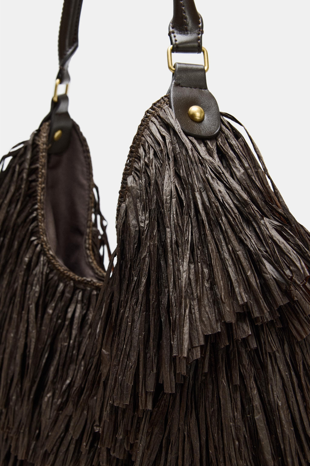 FRINGED TOTE BAG - Zara фото 5