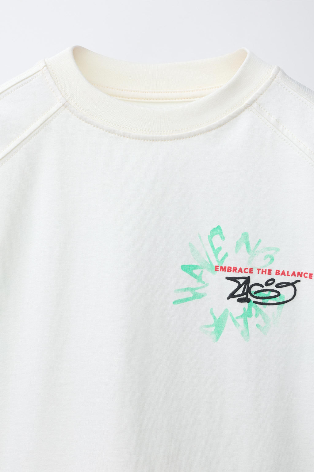 CAMISETA ESTAMPADA / Blanco