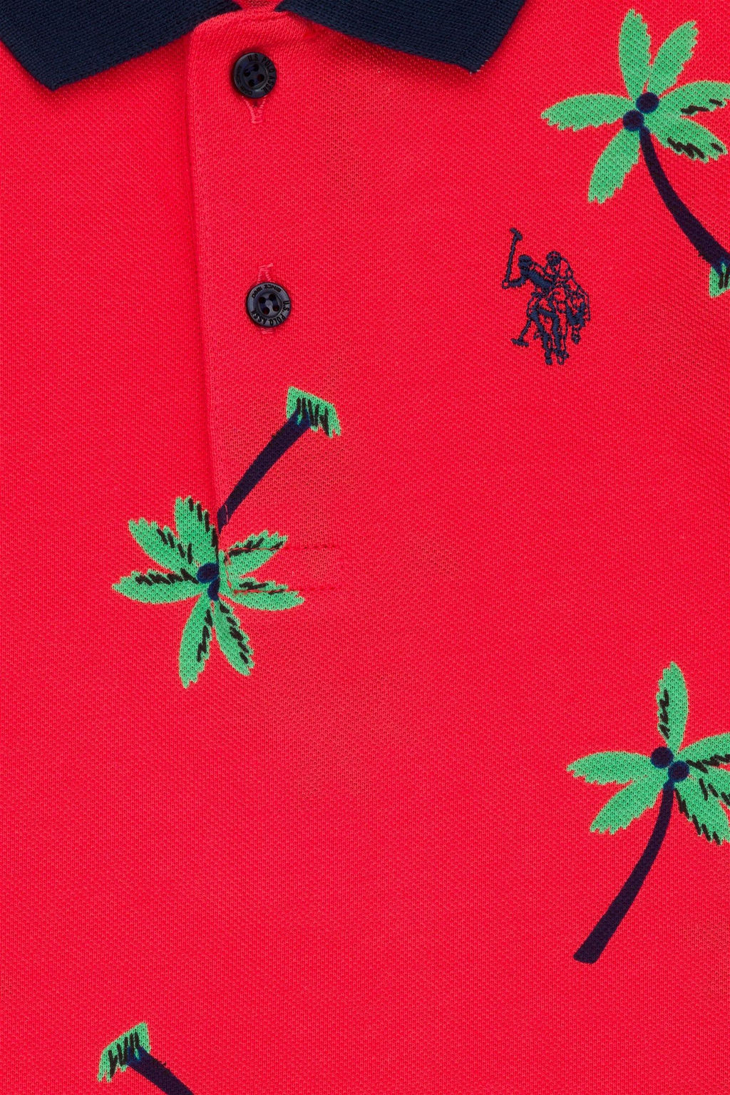 U. S. Polo Assn Оранжевая футболка-поло для мальчика - U.s. polo assn фото 3