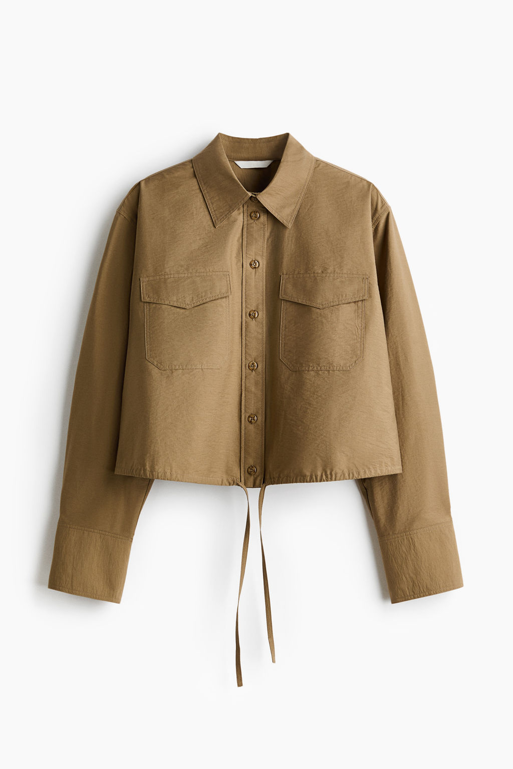 Camisa con cord?n de ajuste - H&m фото 2