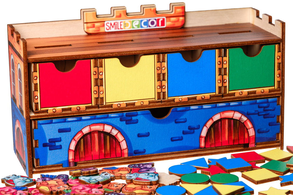Дидактическая игра Волшебный комодик Дракончики - Smiledecor фото 4