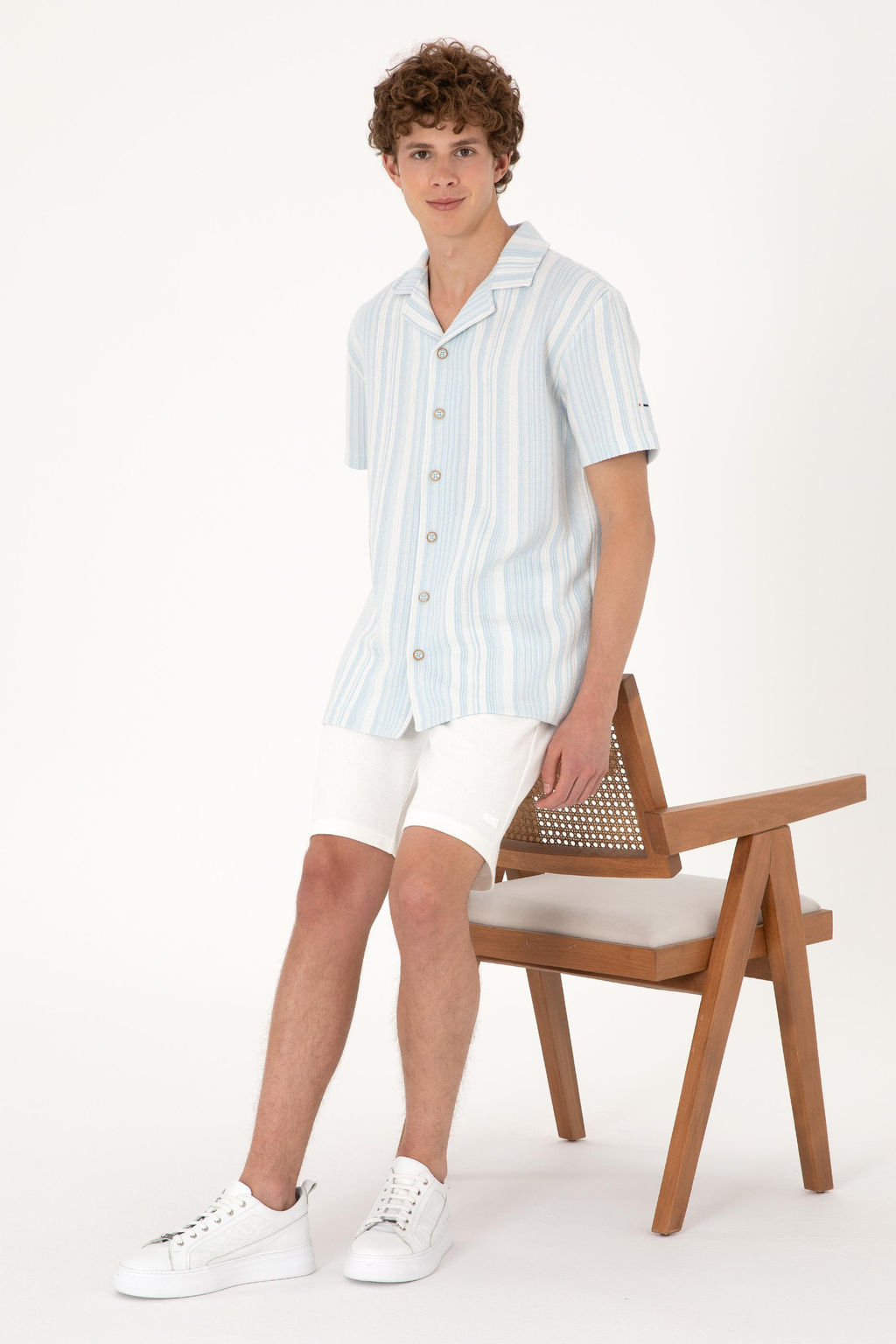 Erkek A__k Mavi _rme G_mlek Sepette S_rpriz _ndirim - U.s. polo assn фото 4