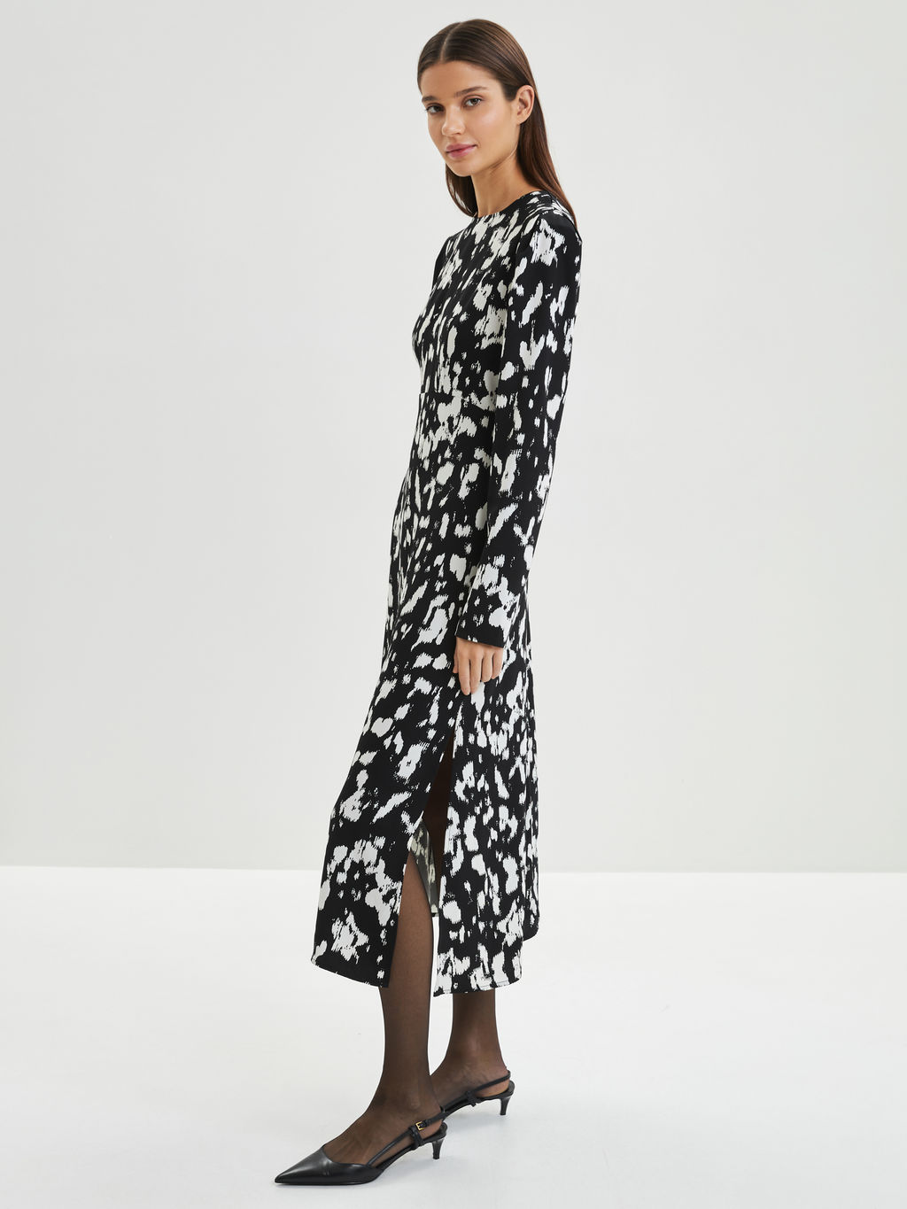 Платье с принтом / Zarina  фото 3