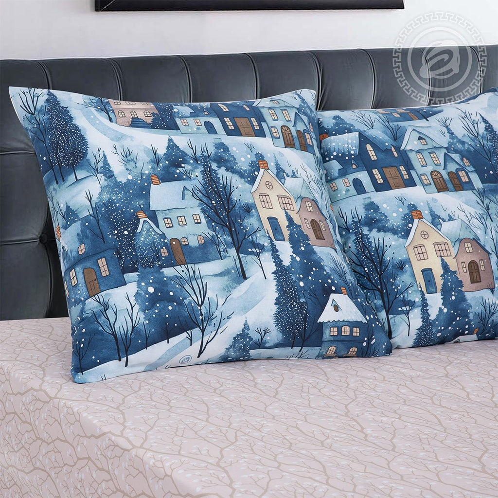 Постельное белье Метелица (поплин DE LUXE) 1,5 сп./Пододеяльник: 1 шт. - 215*145; Простыня: 1 шт. - 215*150; Наволочка: 2 шт. - 70*70; DE LUXE - Артпостель фото 2