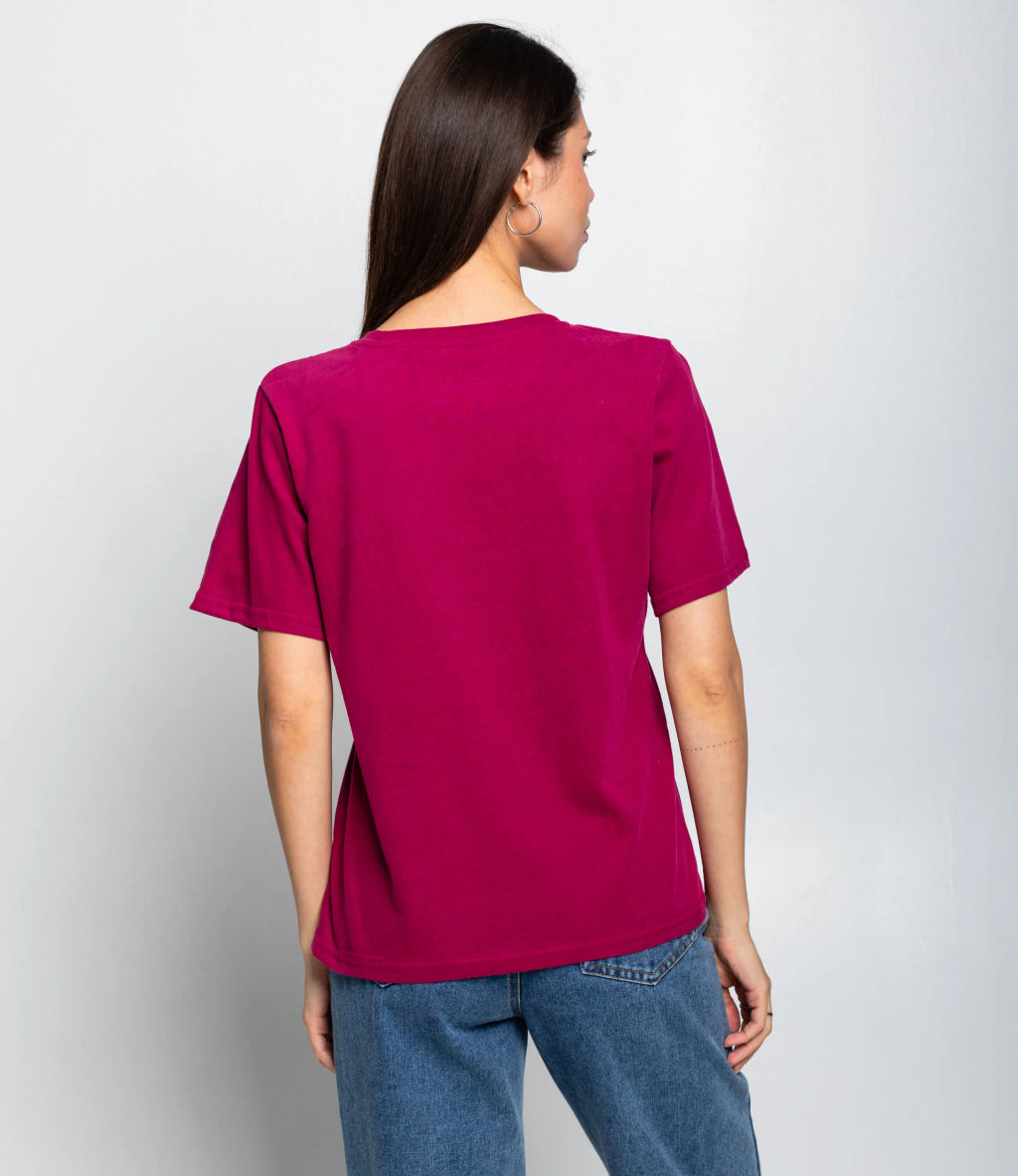 Футболка #КТ643 (1), сливовый