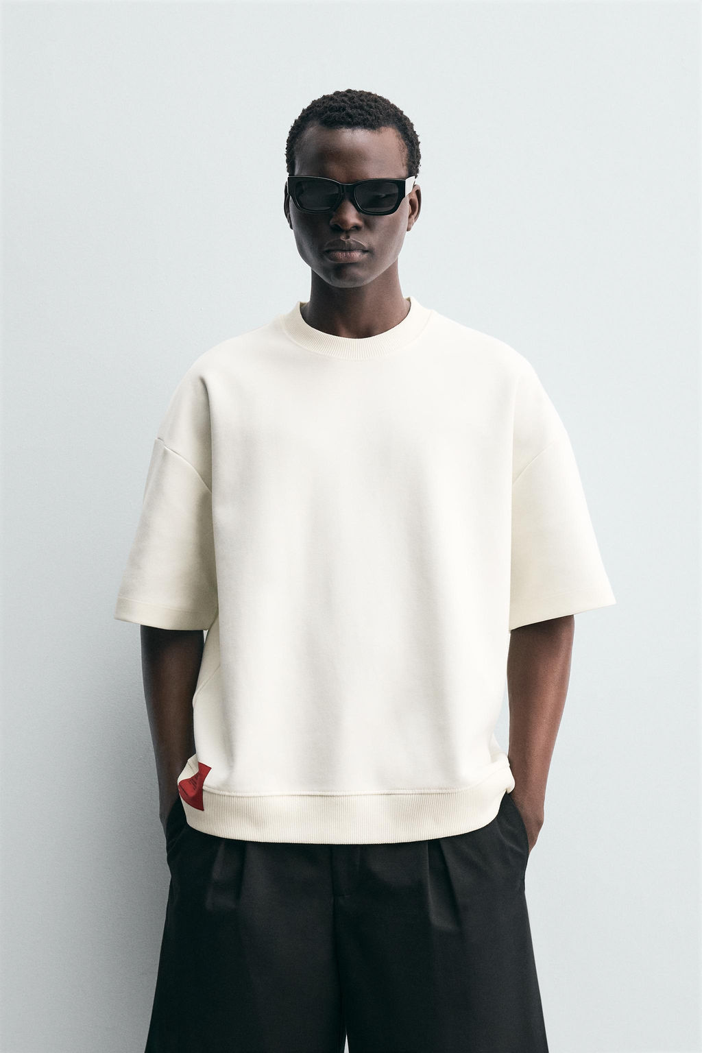 INTERLOCK TECHNICAL LABEL SWEATSHIRT - Zara фото 2
