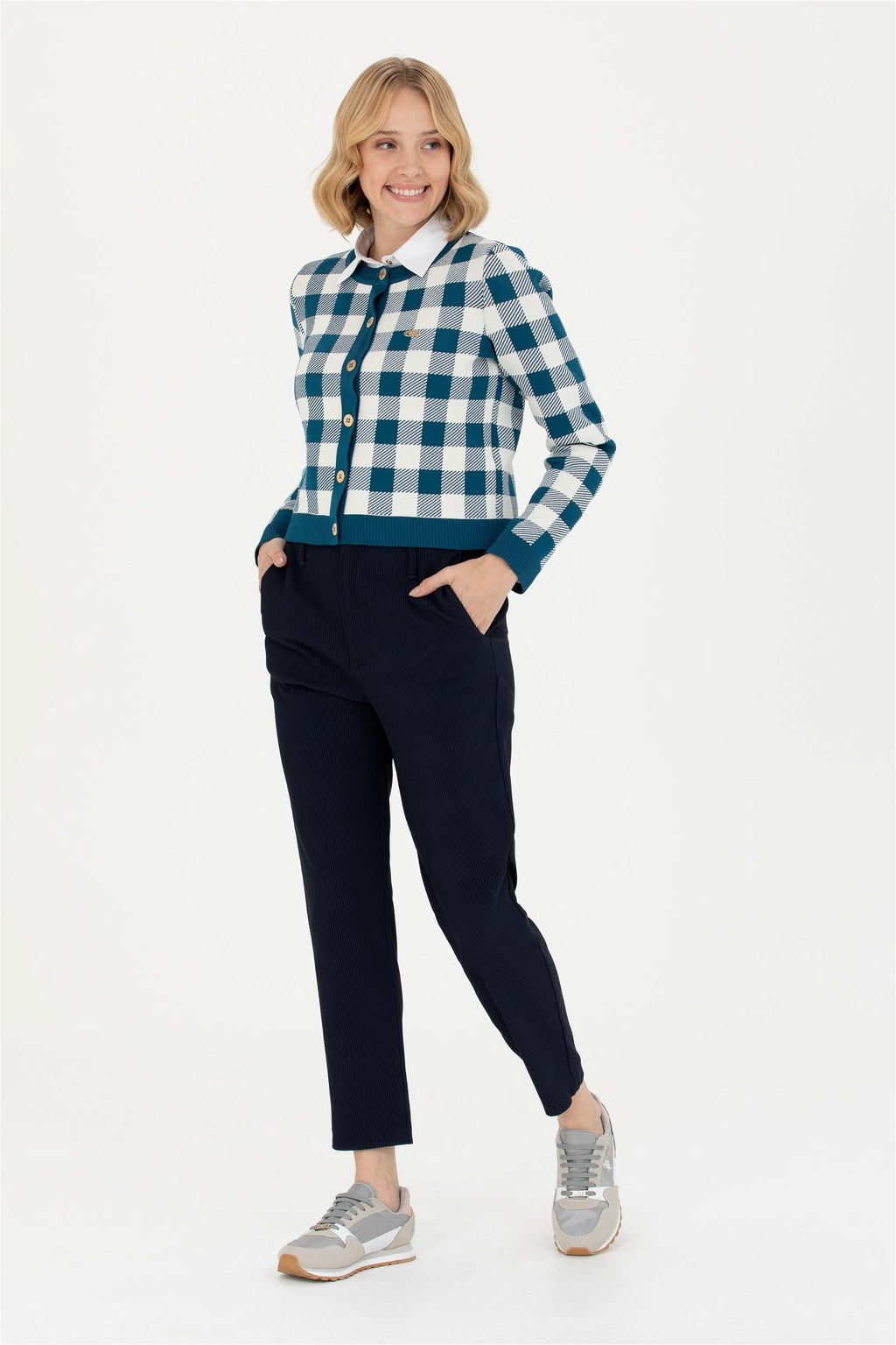 Женские темно-синие брюки - U.s. polo assn фото 8