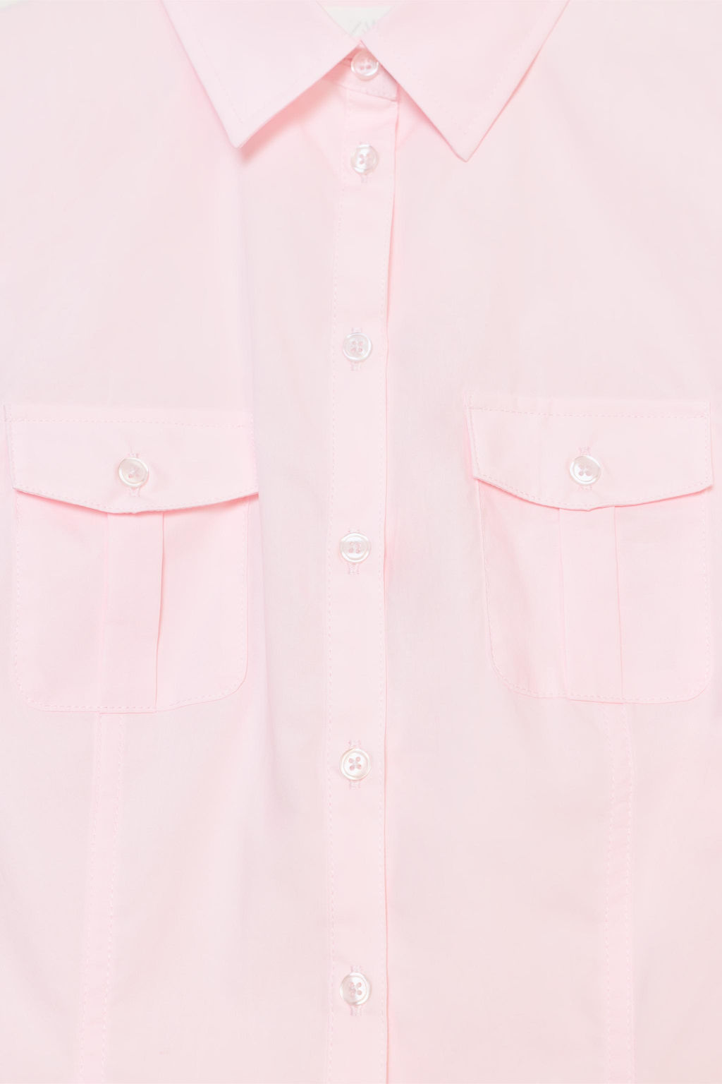 TAILORED POPLIN SHIRT - Zara фото 8