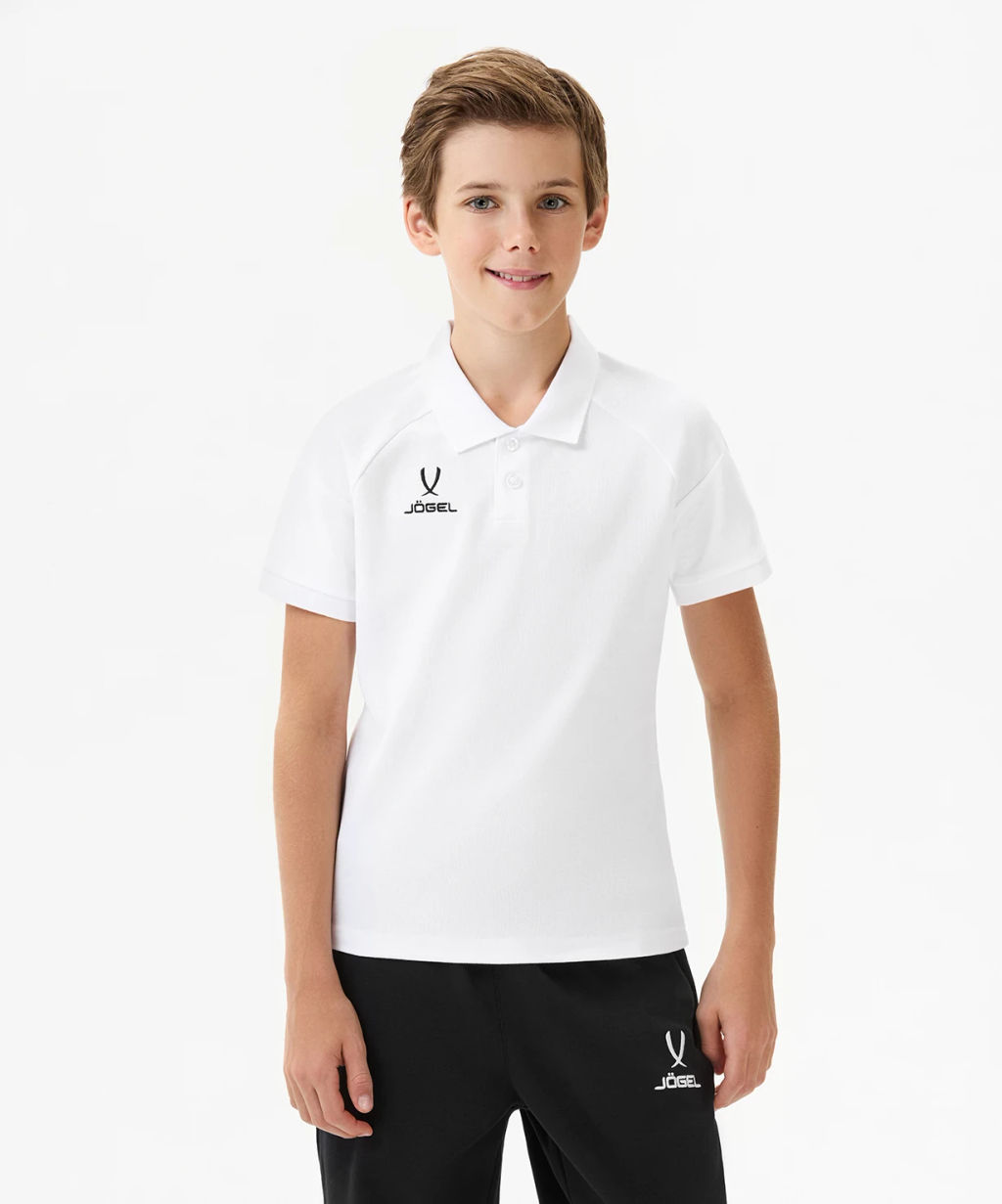 Поло JOGEL ESSENTIAL CVC Polo CZ, белый  фото 7