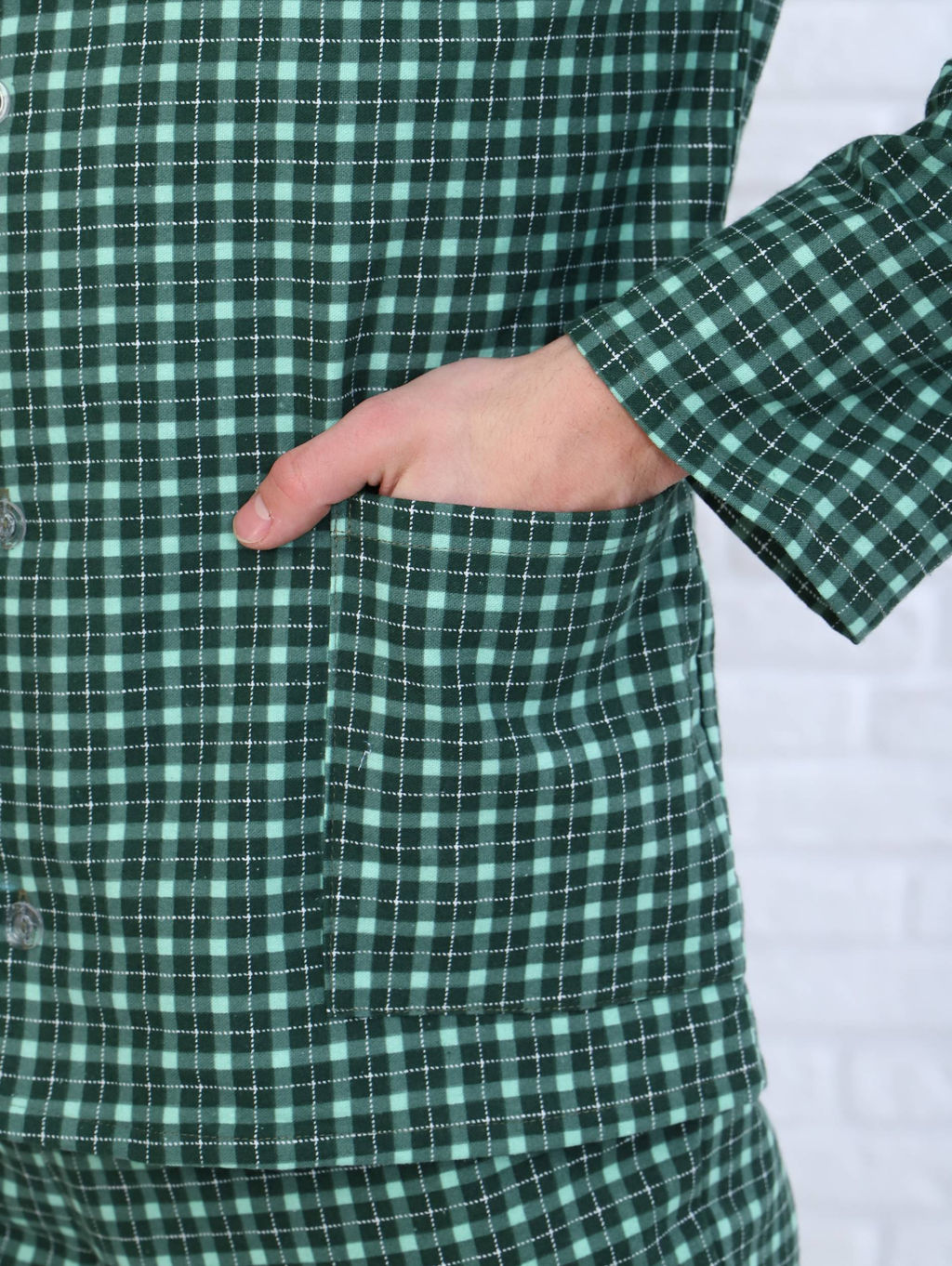 Пижама мужская,модель203,фланель (Альберто, вид 3) - Ивановотекстиль фото 4