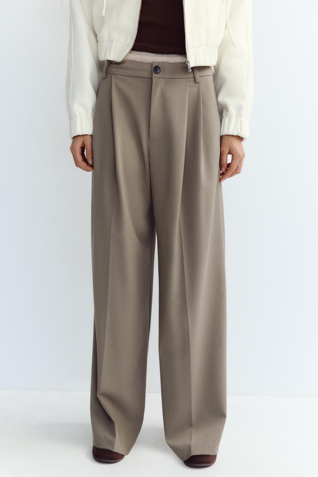 DOUBLE PLEAT TROUSERS - Zara фото 27