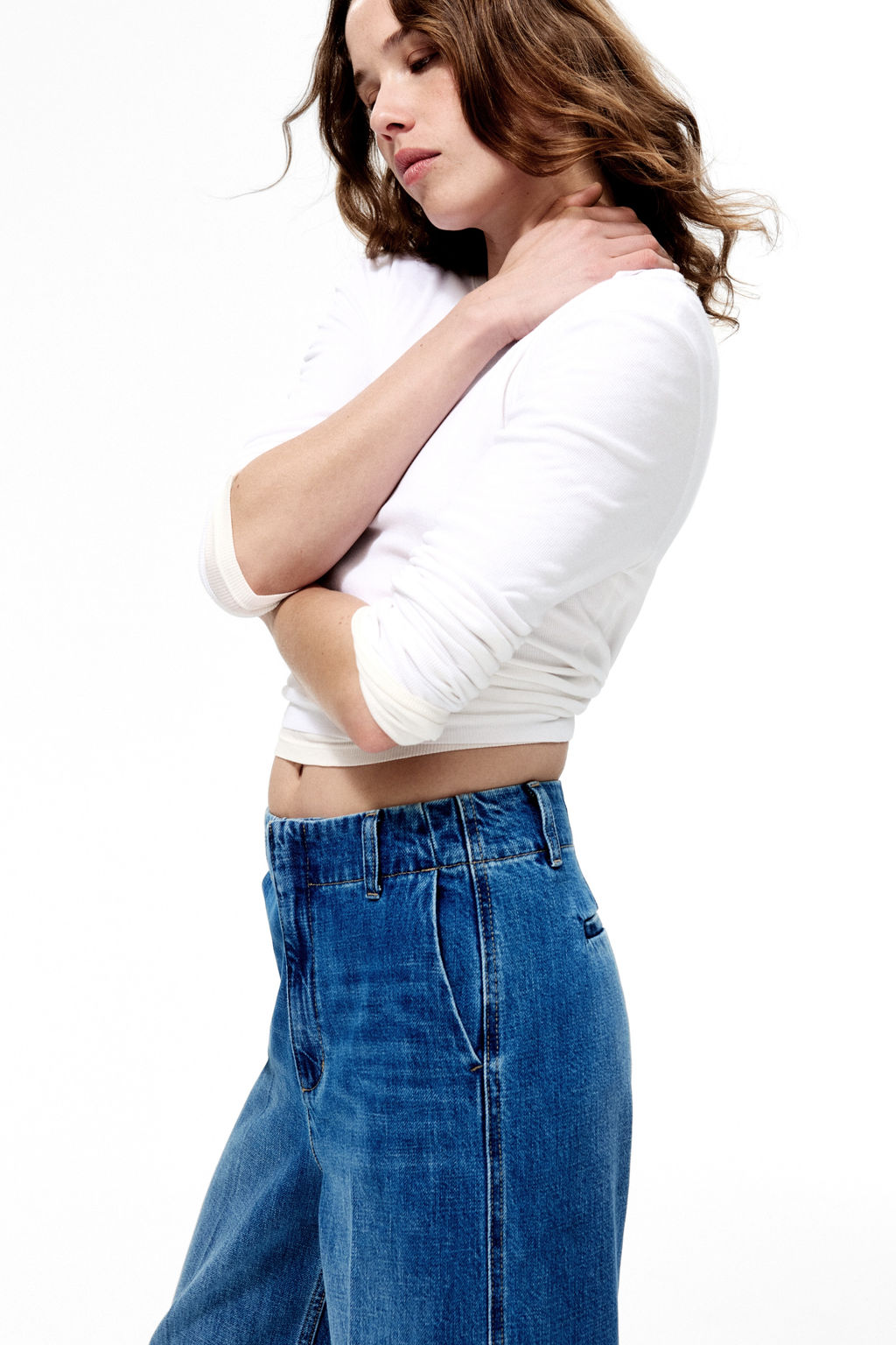 Straight High Jeans - H&m фото 6