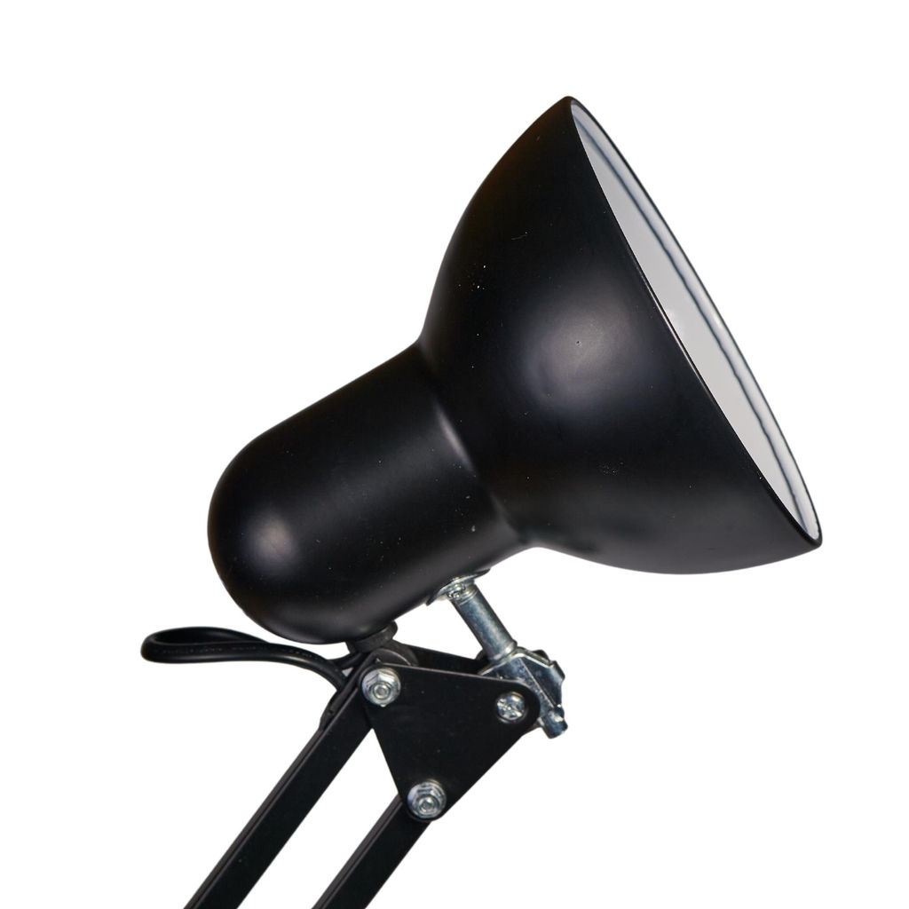 TLI-221 BLACK E27 Светильник настольный. Цоколь Е27. 60W. Механический выключатель. Черный. ТМ Uniel