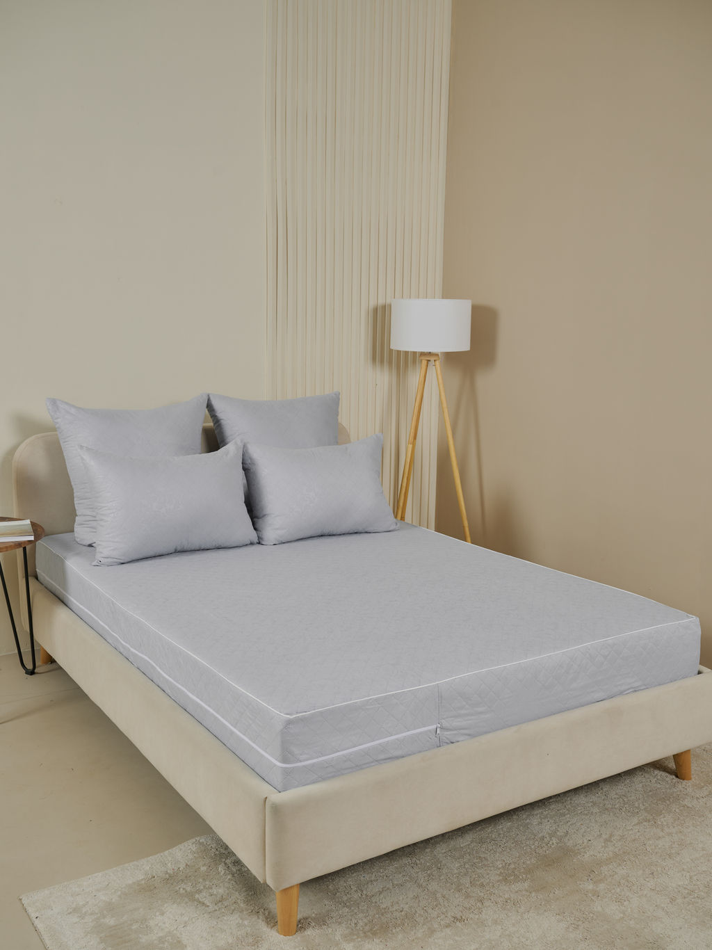 Комплект подушек для сна - Светлый серый 70х70