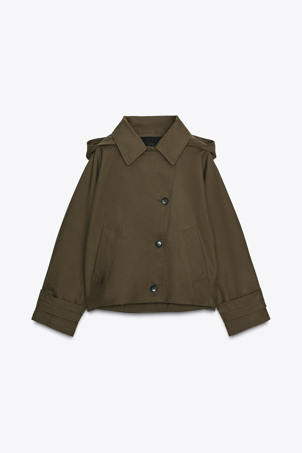 ZW COLLECTION WATER-REPELLENT TRENCH COAT - Zara фото 6