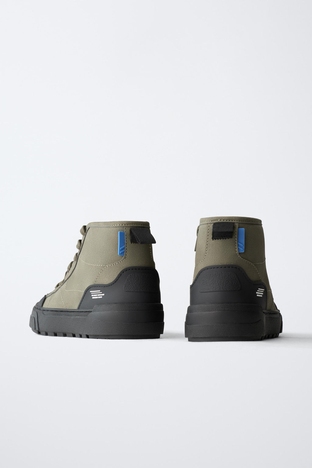 TECHNICAL HIGH-TOP SNEAKERS - Zara фото 5