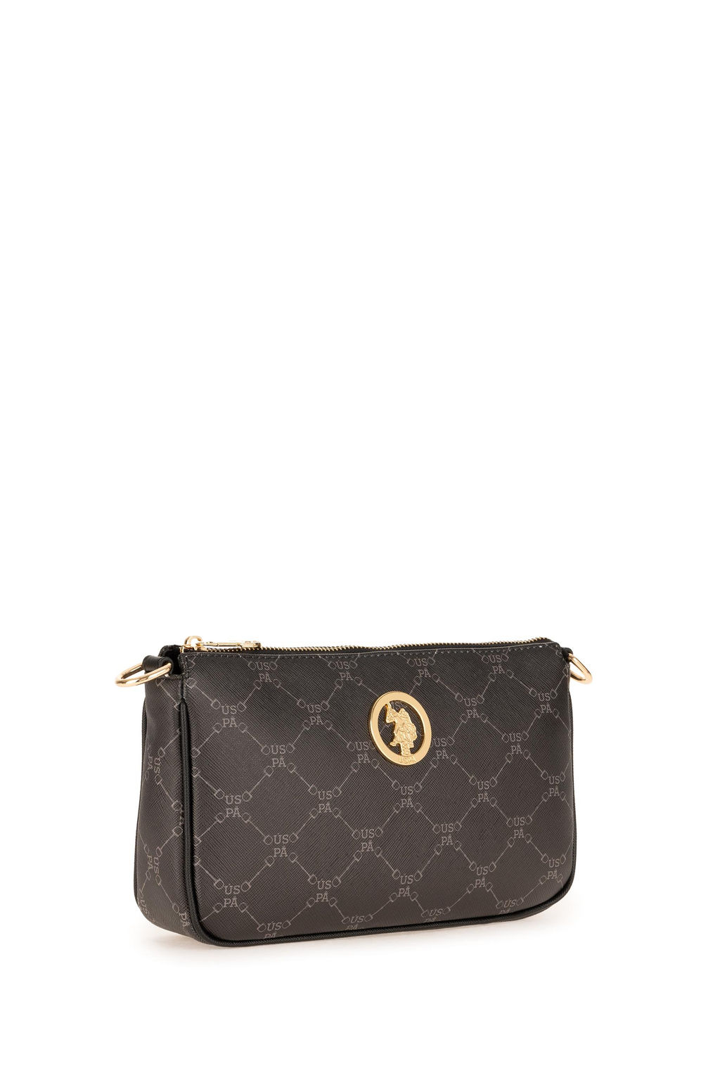 Женская черная сумка через плечо Неожиданная скидка в корзине - U.s. polo assn фото 4