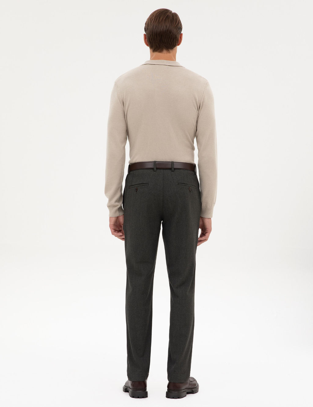 Haki Slim Fit Kuma_ Pantolon - Pierre cardin фото 4