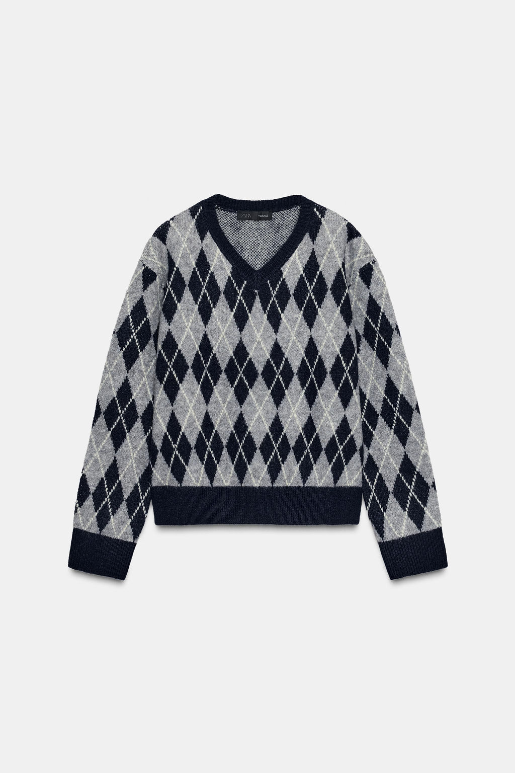 DIAMOND KNIT JUMPER