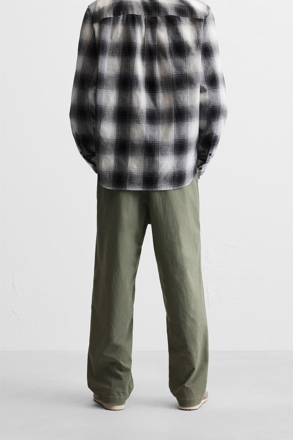 TECHNICAL TROUSERS WITH JOGGER WAIST - Zara фото 12