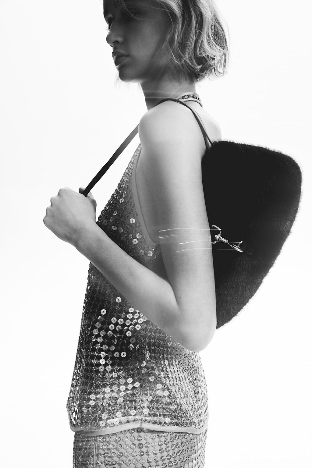 Top halter de lentejuelas - H&m фото 2