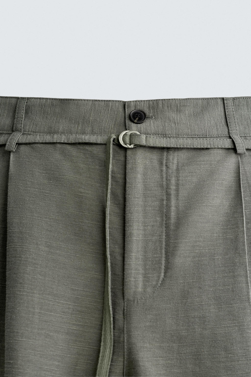 BERMUDA BAGGY FIT ESTAMPADO PAISLEY / Azul claro - Zara фото 10