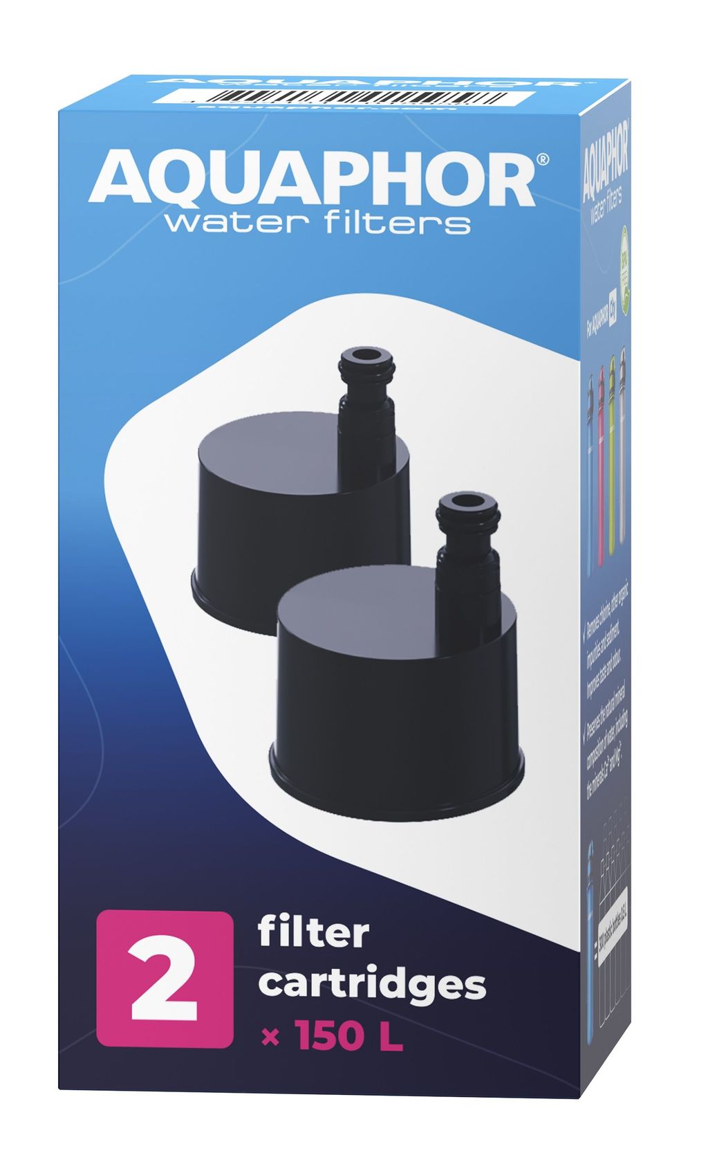 Сменный картридж для фильтра-бутылки City (комплект 2 шт) - Аквафор фото 2