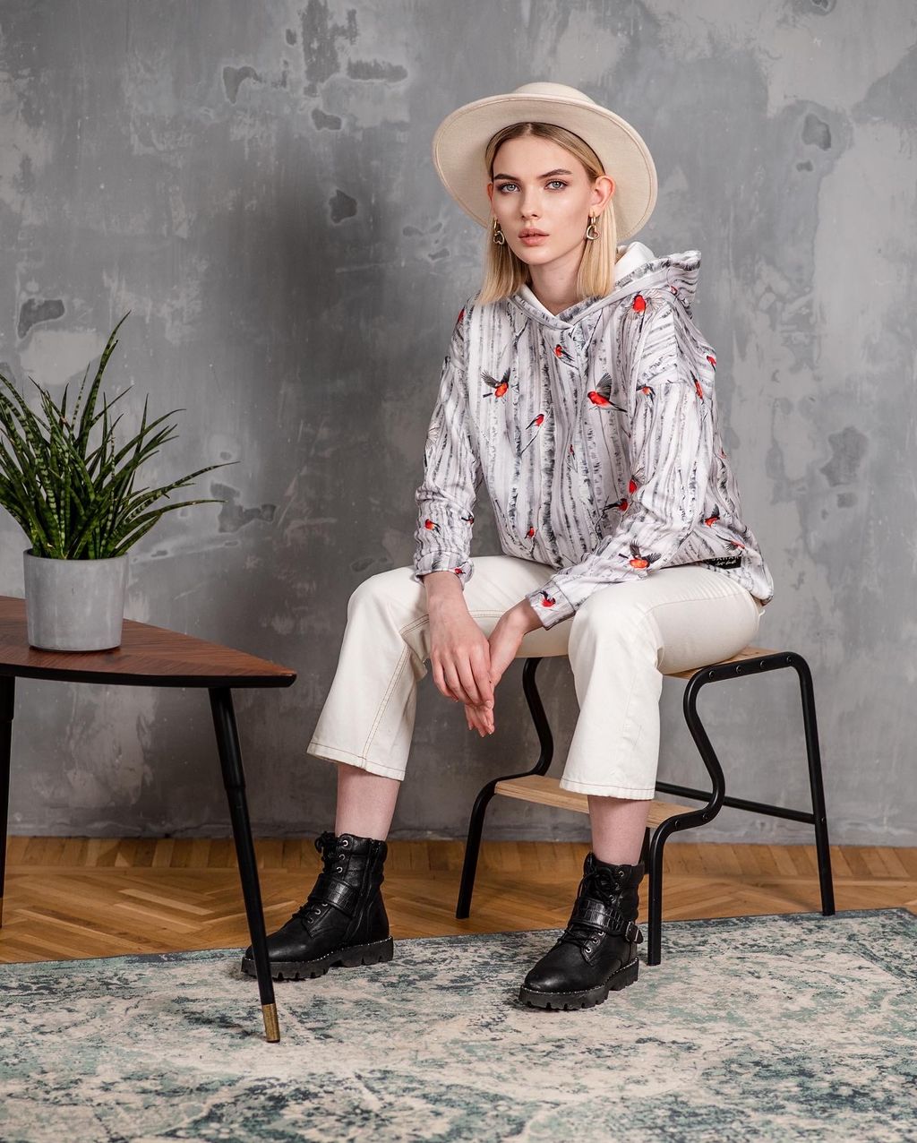 Худи с принтом HPP001 - Sahar art lab фото 5