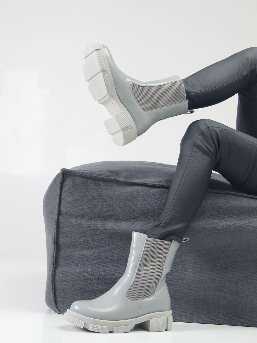 Челси 334.21074gr.Серый лайт/Шерсть