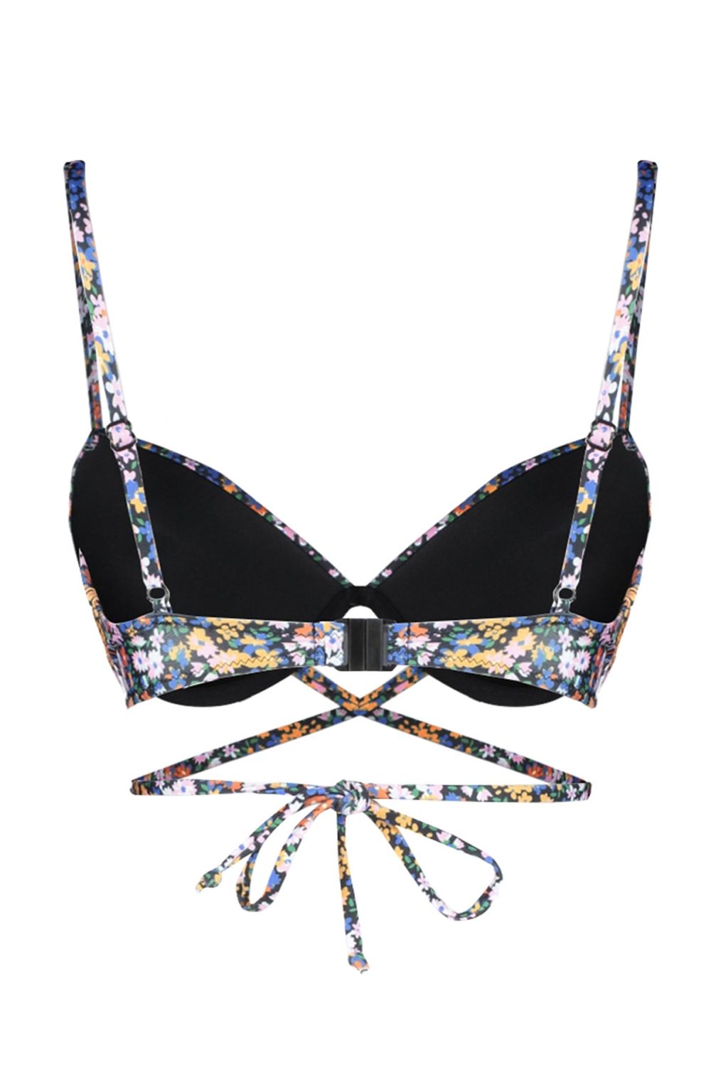 TRENDYOLMILLA Cicek Desenli Balkonet Baglamal? Push Up Bikini Ustu TBESS23BU00159 фото 8