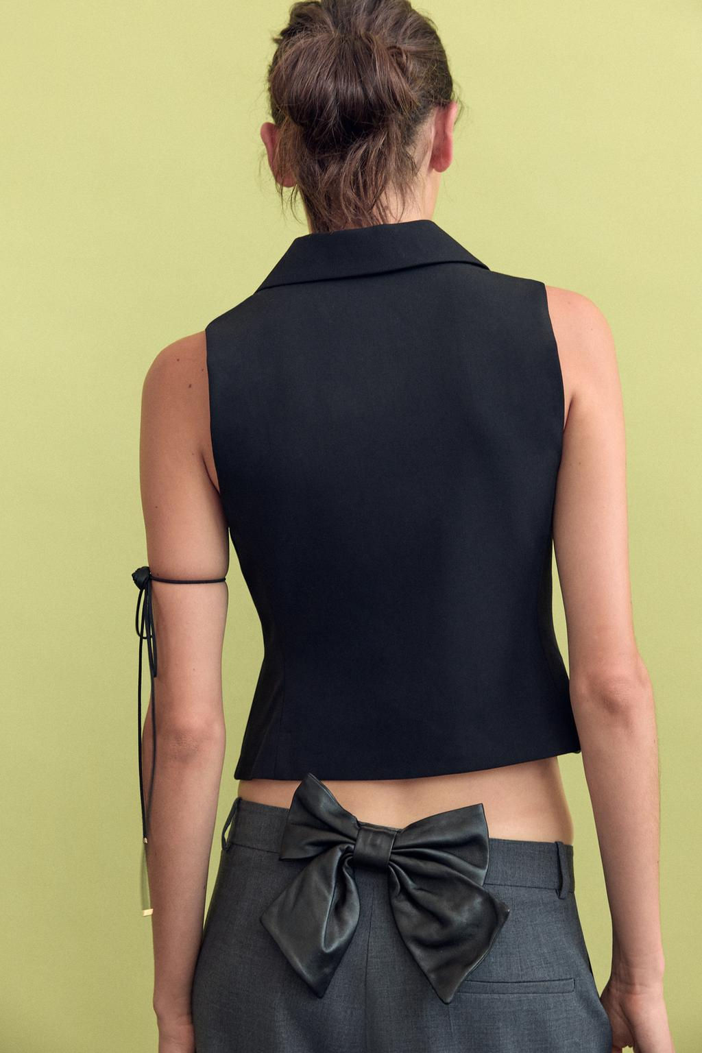 STRAIGHT SHIRT WAISTCOAT - Zara фото 5