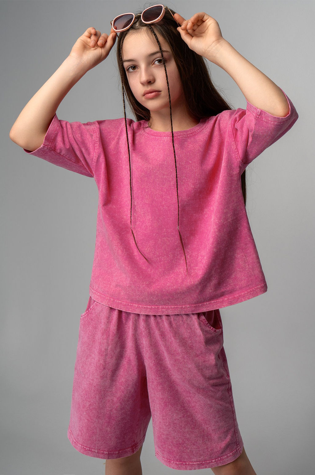 Костюм для девочки из хлопка Happyfox