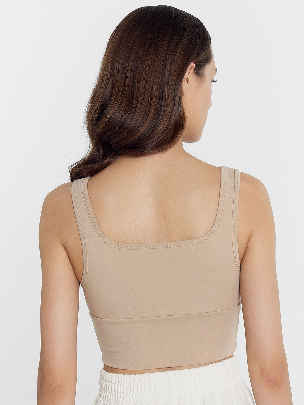 Топ женский в бежевом цвете бежевый 302756-1 - Mark formelle фото 4