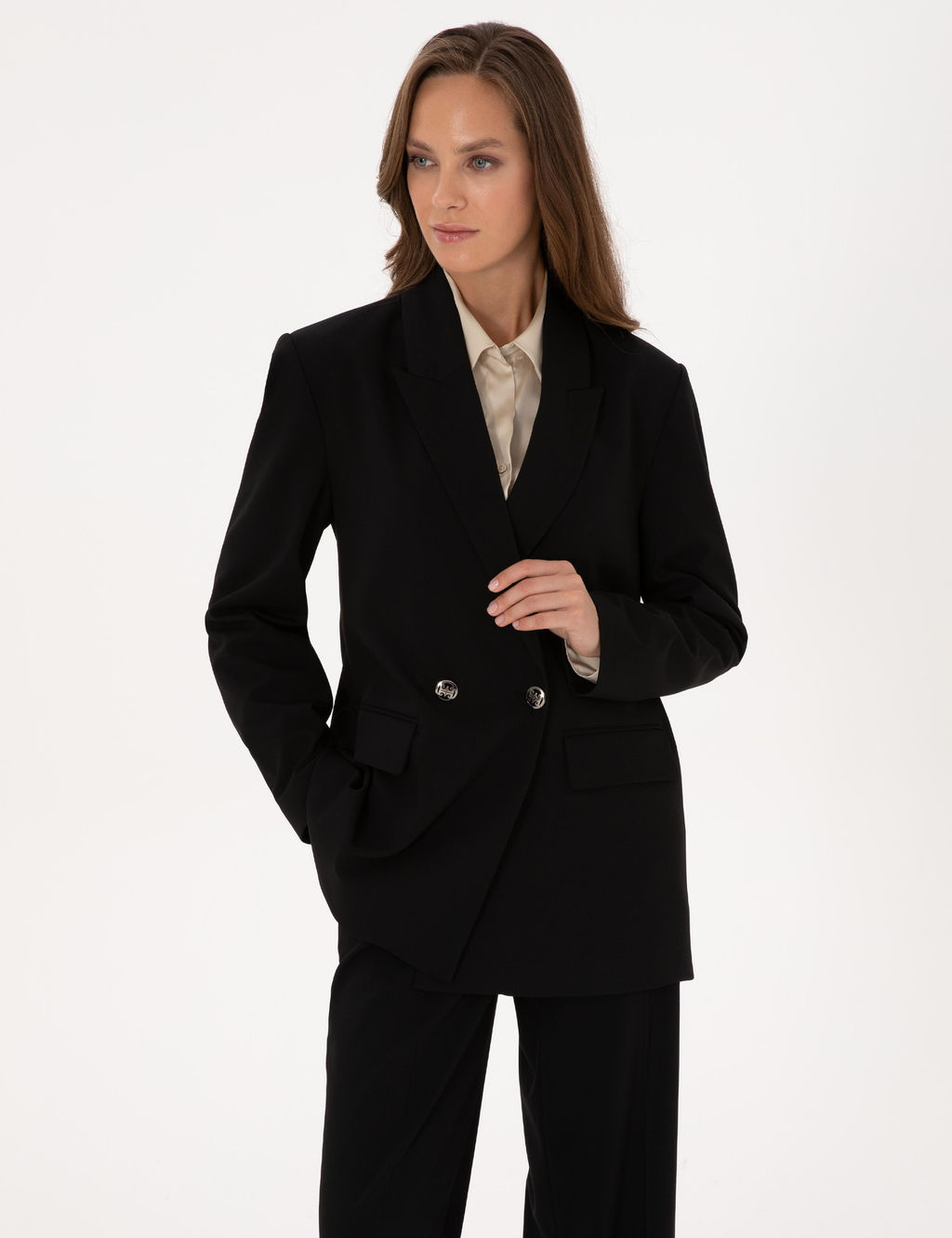 Siyah Comfort Fit Ceket - Pierre cardin фото 3