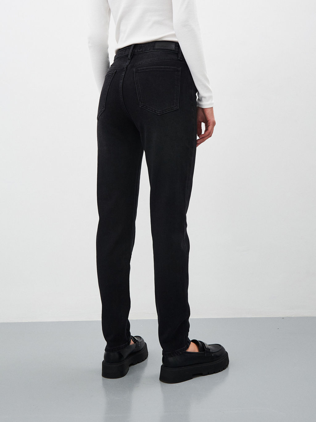 Утепленные Женские Джинсы Мом Ут. Начёс - Mossmore фото 6