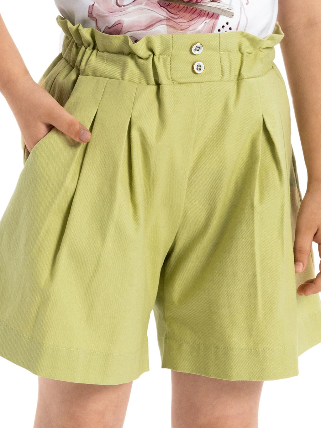 Шорты для девочки О56338 - Карамелли фото 4