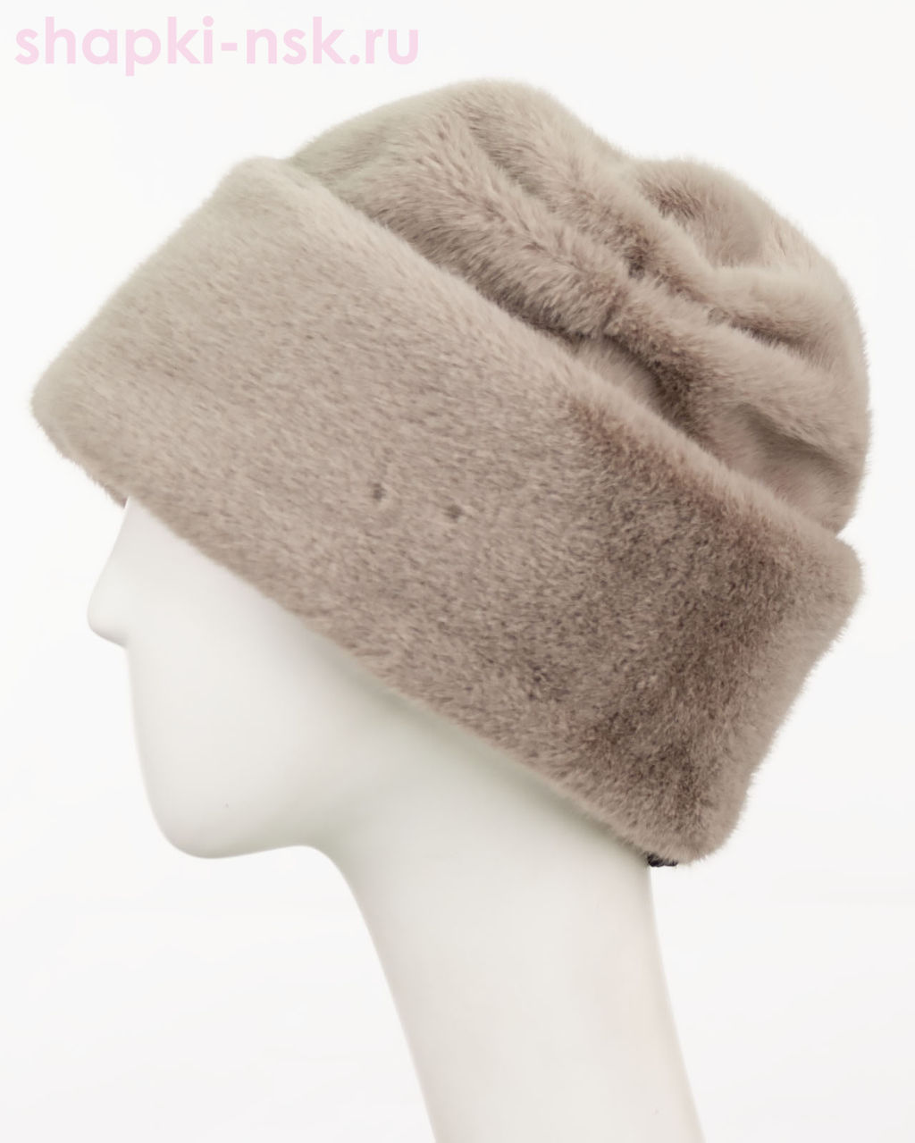 Софи Шапка женская экомех норка (56-58)