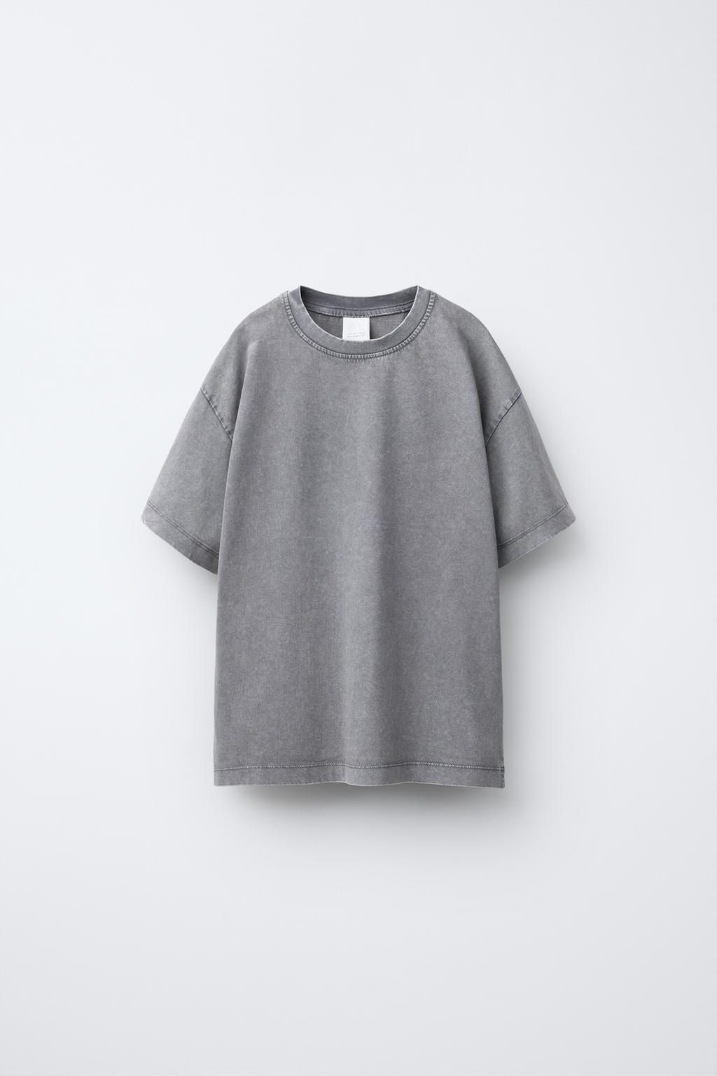 FADED-EFFECT T-SHIRT