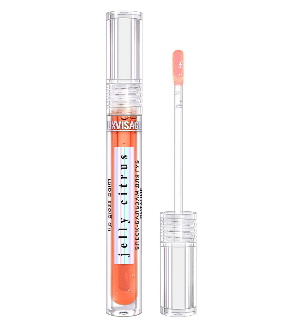 LuxVisage Блеск-бальзам для губ LUXVISAGE JELLY CITRUS питание  фото 2