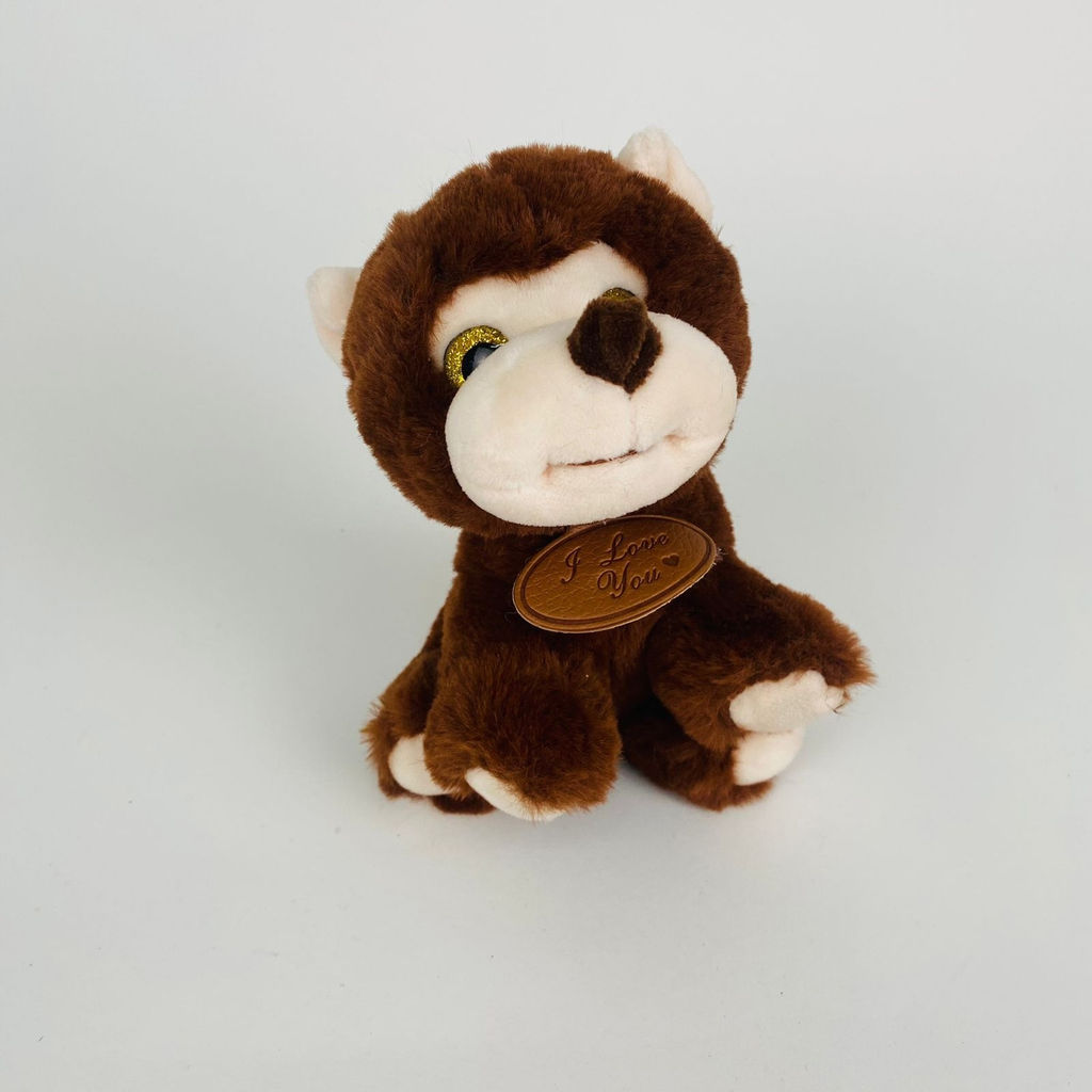 Мягкая игрушка Обезьянка с подвеской I love you 15 см в ассортименте - Storyland фото 8