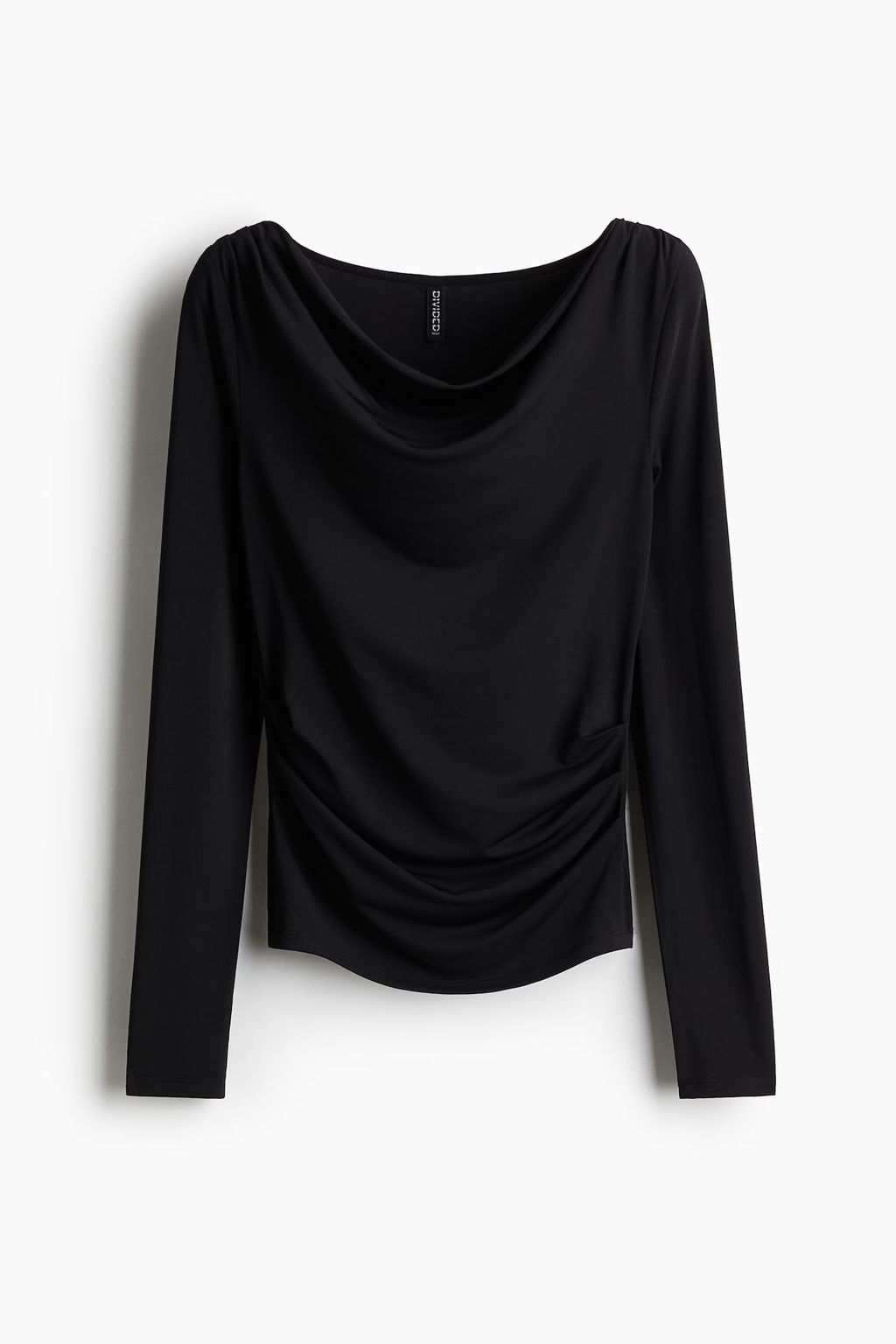 Draped jersey top - H&m фото 6
