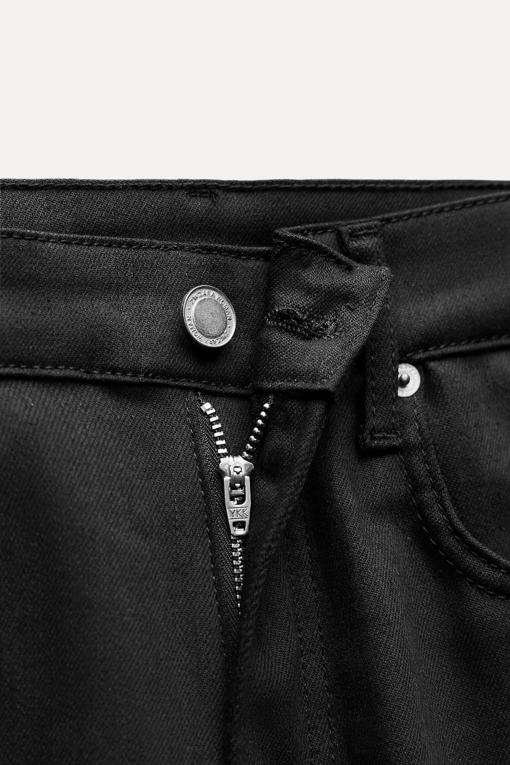 ZW COLLECTION BOOTCUT HIGH-WAIST CROPPED JEANS - Zara фото 20