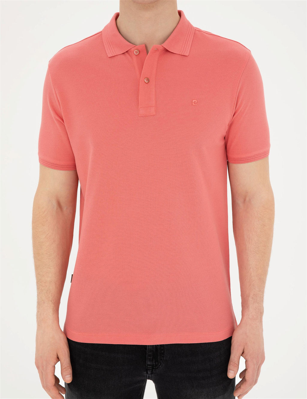 Pembe Slim Fit Basic Ti__rt