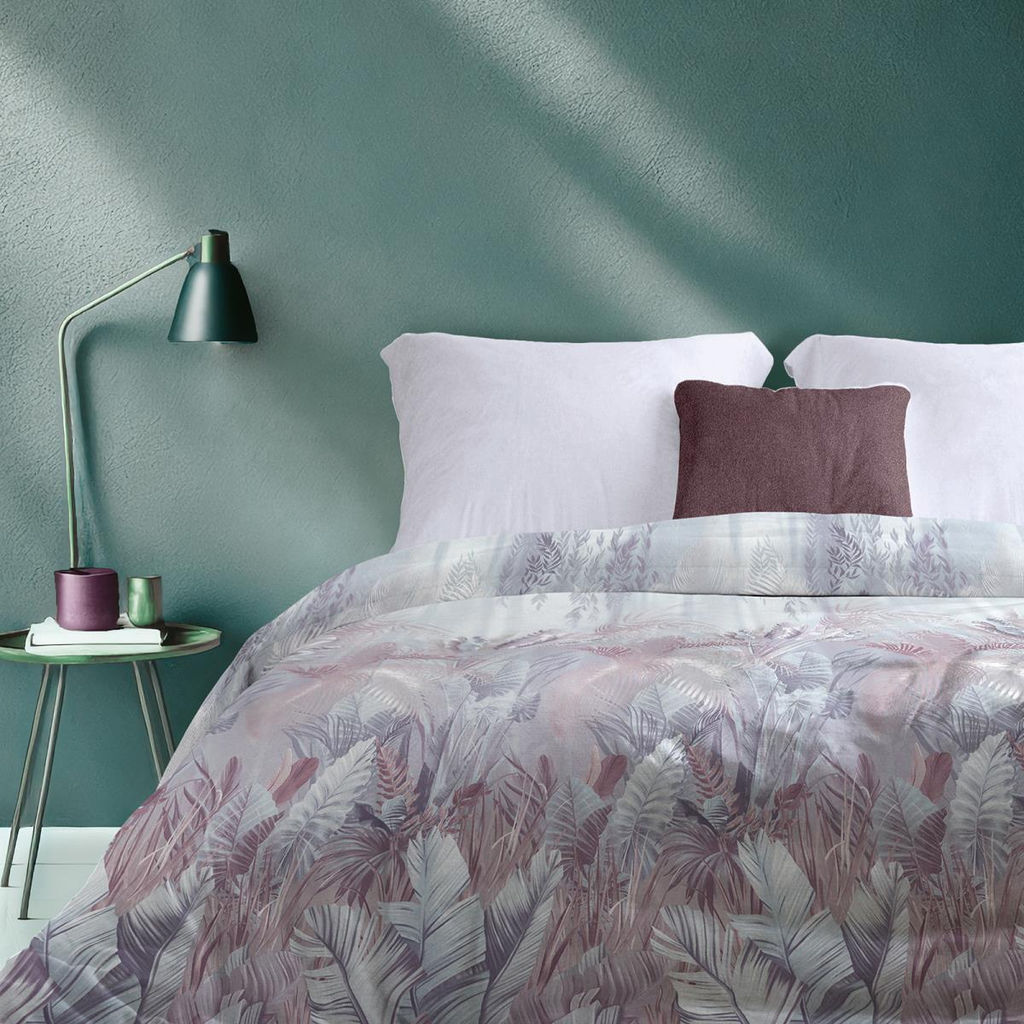 КПБ евро люкс перкаль "Fine Line" с простынью на резинке (70х70) рис. 60230-1/24900-12 Тропический бриз new