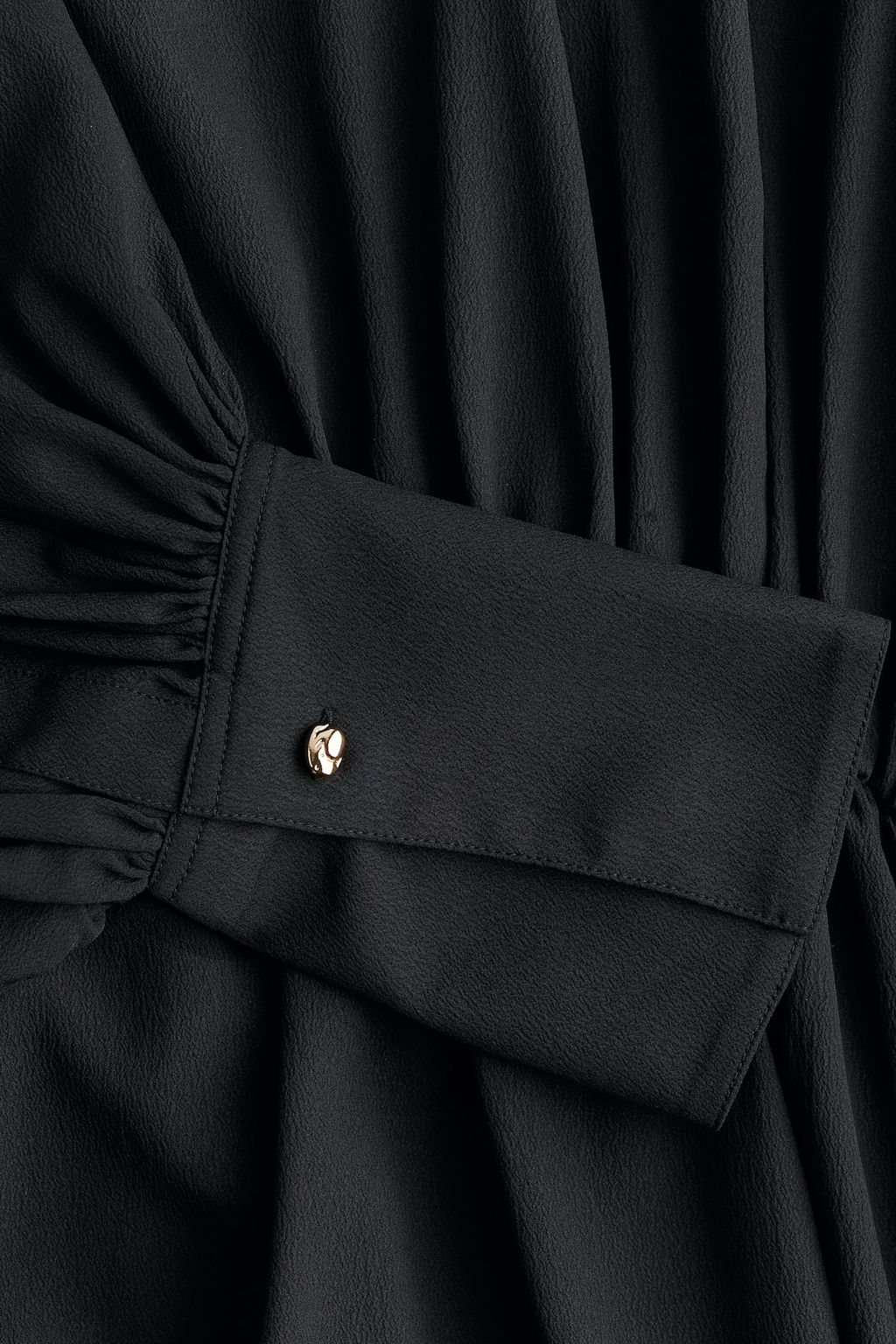Vestido asimetrico de crepe - H&m фото 6