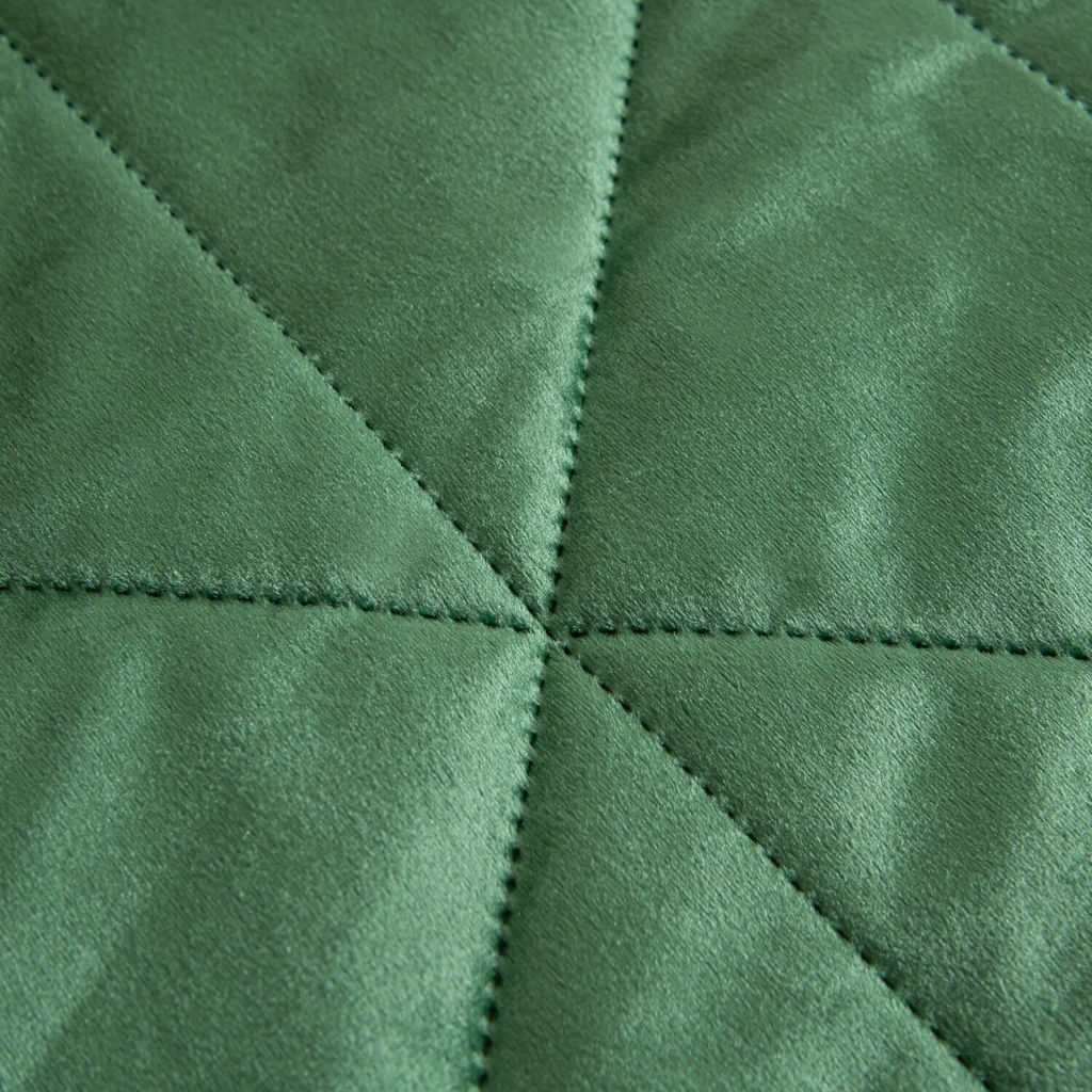 Велюровое покрывало в клетку и две наволочки OVL049 160*220/50-70 1 шт - Ситрейд фото 11