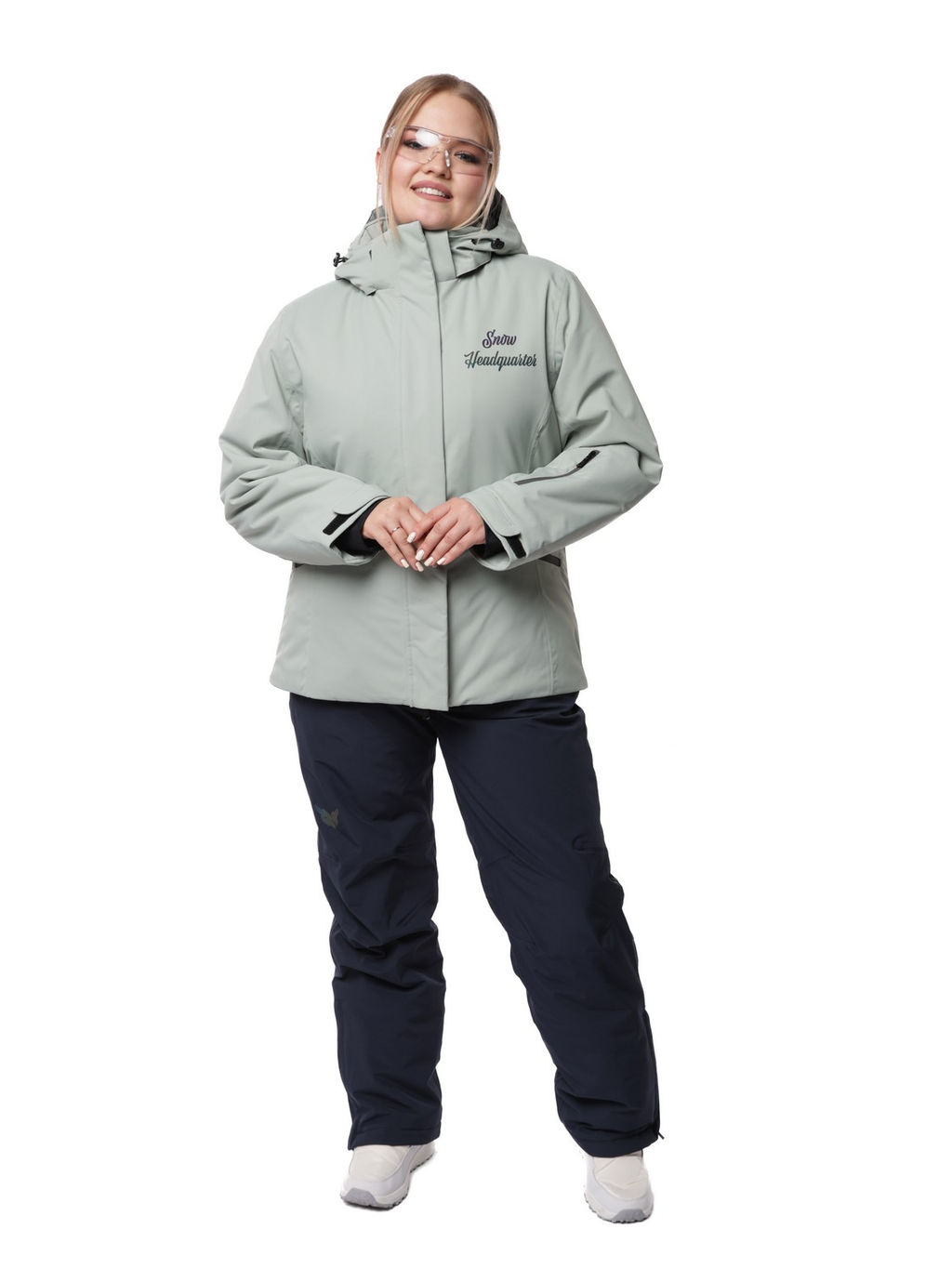 Костюм VKB-0218 Сиреневый - Snow headquarter фото 19