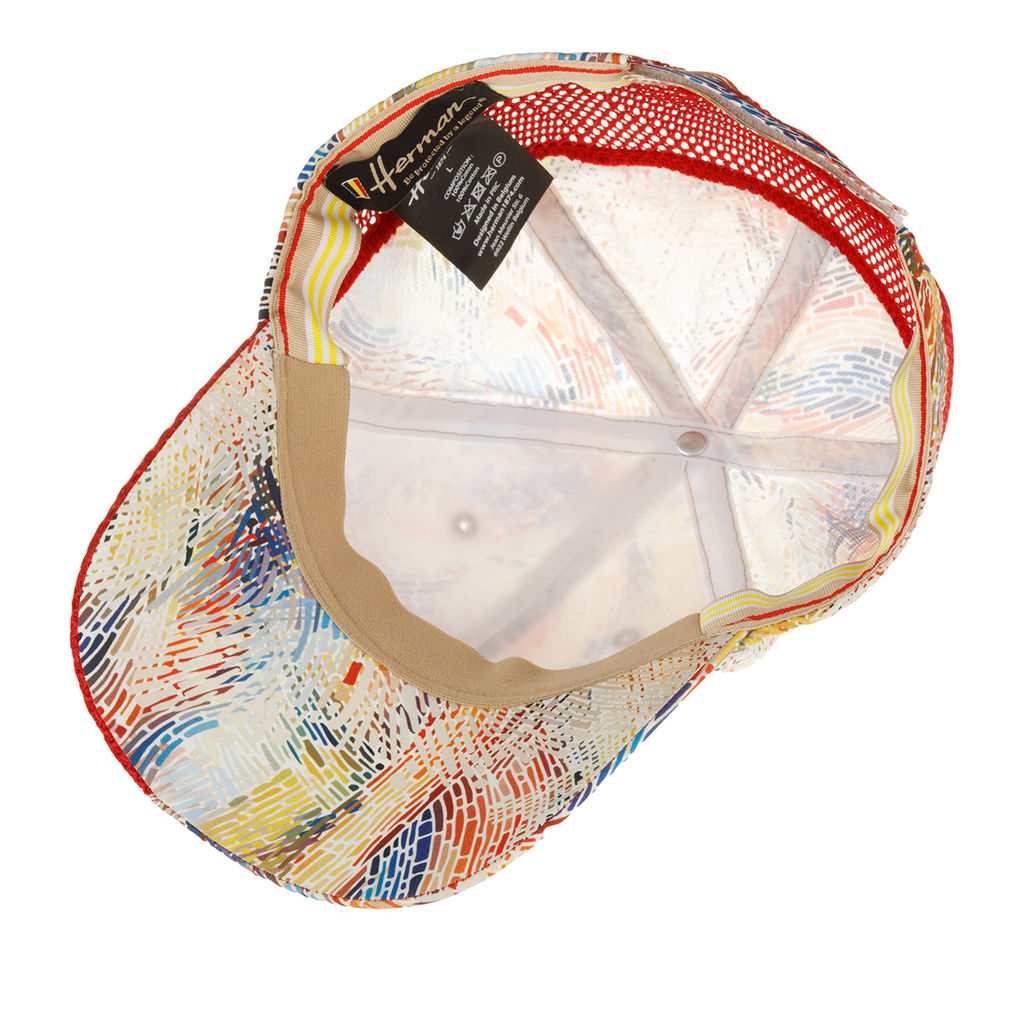 Бейсболка HERMAN арт. SONNY (красный / желтый / синий)